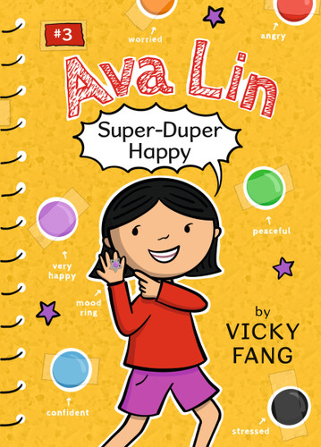 Ava Lin, Super-Duper Happy (Ava Lin) book cover by Vicky Fang