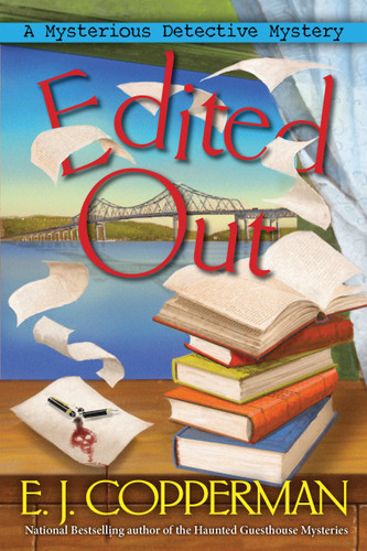 Edited Out: A Mysterious Detective Mystery (A Mysterious Detective Mystery) book cover by E. J. Copperman