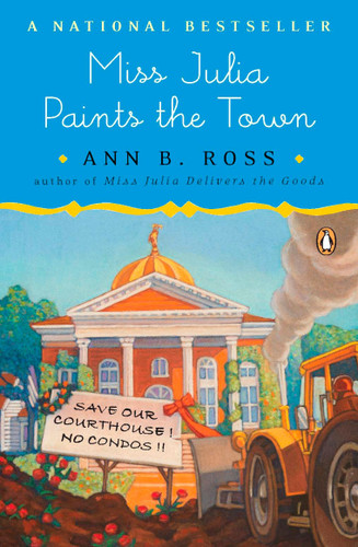 Miss Julia Paints the Town: A Novel (Miss Julia) book cover by Ann B. Ross