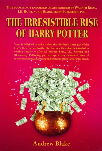 The Irresistible Rise of Harry Potter book cover by Andrew Blake