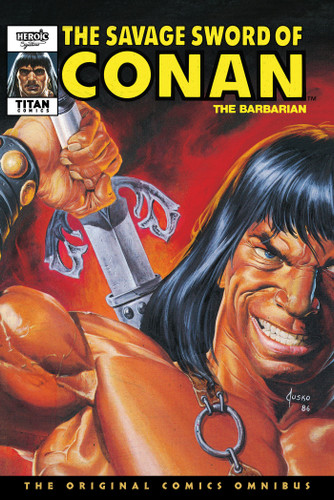 The Savage Sword Of Conan: The Original Comics Omnibus Vol.9 (SAVAGE SWORD OF CONAN OMNIBUS) book cover by Larry Yakata, Don Kraar, Roy Thomas