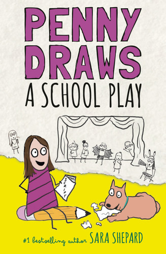 Penny Draws a School Play (Penny Draws) book cover by Sara Shepard
