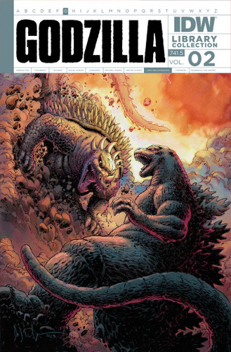 Godzilla Library Collection, Vol. 2 book cover by Eric Powell, Tracy Marsh, Jason Ciaramella
