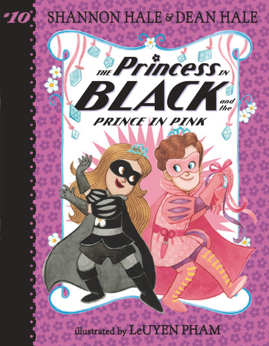 The Princess in Black and the Prince in Pink (Princess in Black) book cover by Shannon Hale, Dean Hale