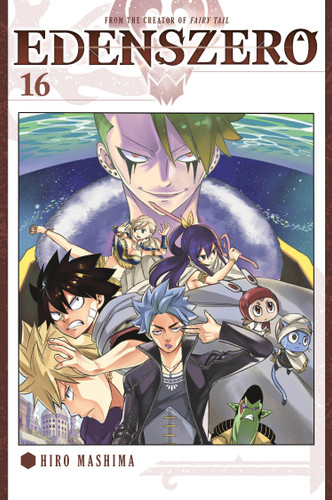 EDENS ZERO 16 (Edens Zero) book cover by Hiro Mashima