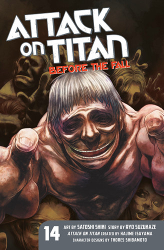 Attack on Titan: Before the Fall 14 (Attack on Titan: Before the Fall) book cover by Ryo Suzukaze