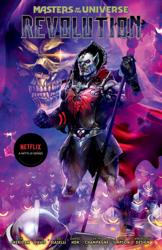 Masters of the Universe: Revolution (Masters of the Universe) book cover by Tim Sheridan, Rob David, Teddy Biaselli