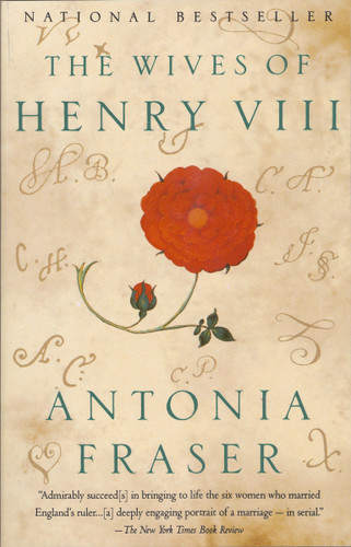 The Wives of Henry VIII book cover by Antonia Fraser