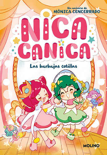 Las burbujas cotillas / The Nosy Bubbles (NICA CANICA) book cover by Mónica Cencerrado