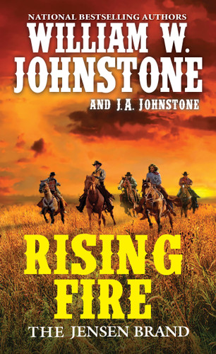 Rising Fire (The Jensen Brand) book cover by William W. Johnstone, J.A. Johnstone
