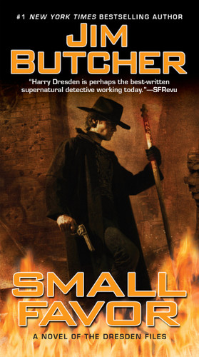 Small Favor (Dresden Files) book cover by Jim Butcher