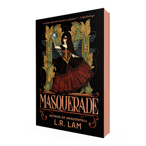 Masquerade (Micah Grey) book cover by L. R. Lam