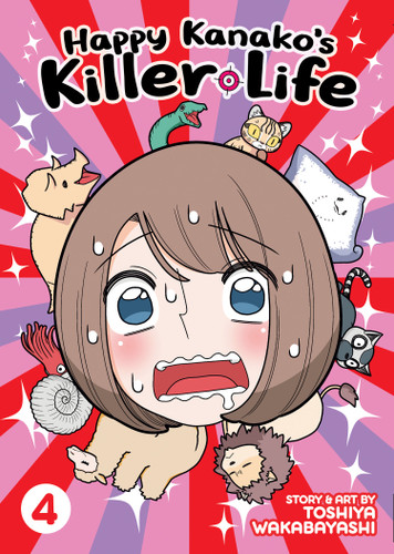 Happy Kanako's Killer Life Vol. 4 (Happy Kanako's Killer Life) book cover by Toshiya Wakabayashi