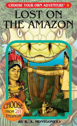Lost On The Amazon (Choose Your Own Adventure) book cover by R. A. Montgomery