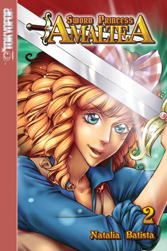 Sword Princess Amaltea, Volume 2 (English) book cover by Natalia Batista