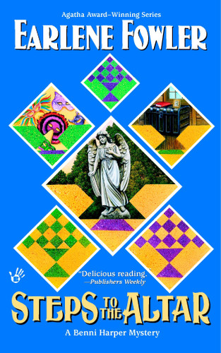Steps to the Altar (Benni Harper Mystery) book cover by Earlene Fowler