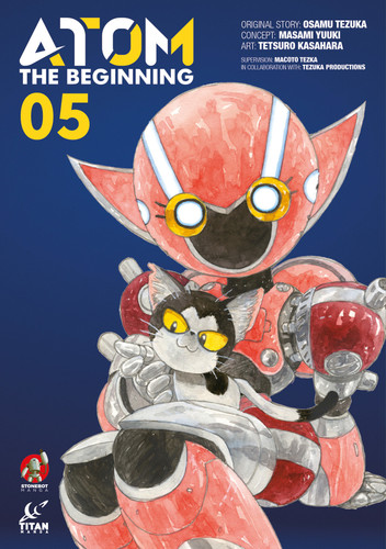ATOM: The Beginning Vol. 5 (ATOM THE BEGINNING) book cover by Osamu Tezuka, Masami Yuuki
