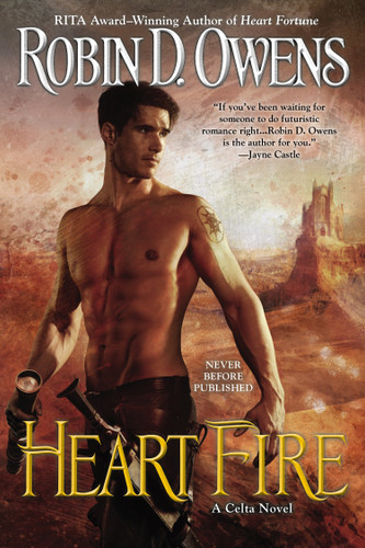 Heart Fire (A Celta Novel) book cover by Robin D. Owens