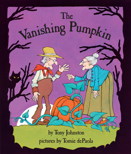 The Vanishing Pumpkin book cover by Tony Johnston