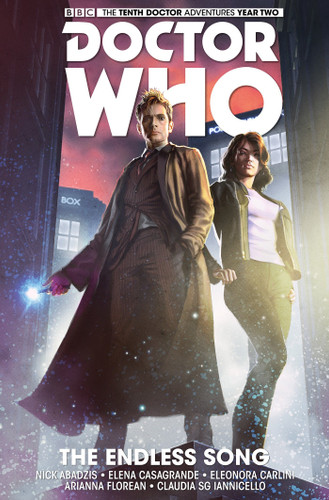 Doctor Who: The Tenth Doctor Vol. 4: The Endless Song (Doctor Who: The Tenth Doctor) book cover by Nick Abadzis