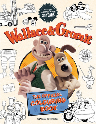 Wallace & Gromit - The Official Colouring Book book cover by Aardman Animations Ltd