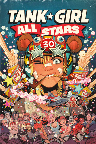 Tank Girl: Tank Girl All Stars (TANK GIRL) book cover by Alan Martin