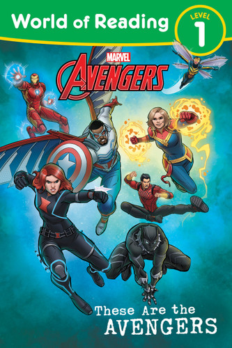 World of Reading: These are The Avengers: Level 1 Reader (World of Reading) book cover by Marvel Press Book Group