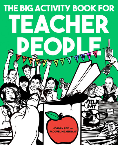 The Big Activity Book for Teacher People (Big Activity Book) book cover by Jordan Reid