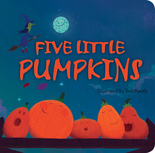 Five Little Pumpkins: A Rhyming Book for Kids and Toddlers book cover by Tiger Tales