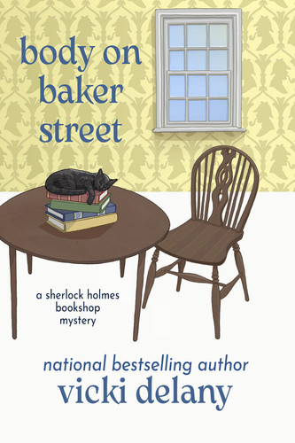 Body on Baker Street (A Sherlock Holmes Bookshop Mystery) book cover by Vicki Delany