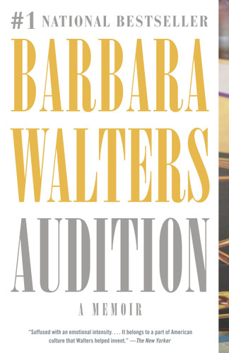 Audition: A Memoir book cover by Barbara Walters