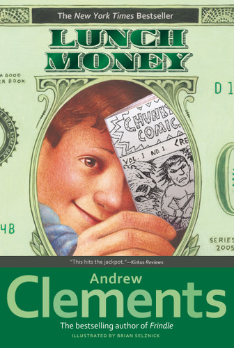 Lunch Money book cover by Andrew Clements