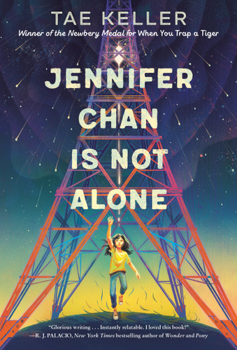 Jennifer Chan Is Not Alone book cover by Tae Keller