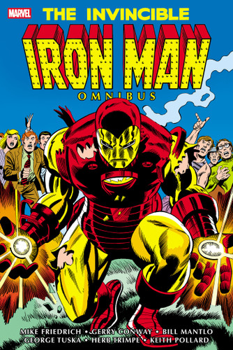 The Invincible Iron Man Omnibus Vol. 4 book cover by Mike Friedrich, Bill Mantlo