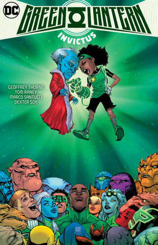 Green Lantern Vol. 1: Invictus book cover by Geoffrey Thorne