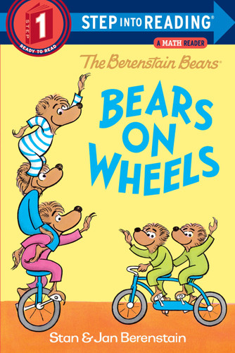 The Berenstain Bears Bears on Wheels (Step into Reading, Step 1) book cover by Stan Berenstain, Jan Berenstain