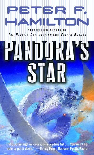 Pandora's Star (The Commonwealth Saga) book cover by Peter F. Hamilton