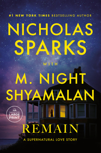 Remain: A Supernatural Love Story book cover by Nicholas Sparks, M. Night Shyamalan