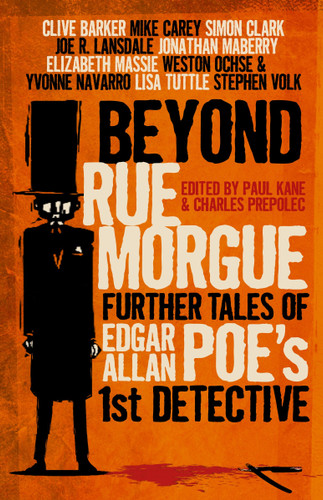Beyond Rue Morgue Anthology: Further Tales of Edgar Allan Poe's 1st Detective book cover by 