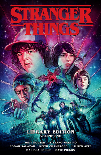 Stranger Things Library Edition Volume 1 (Graphic Novel) book cover by Jody Houser