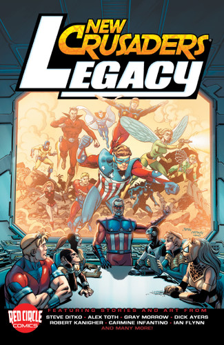 New Crusaders: Legacy (New Crusaders: Legacy) book cover by Ian Flynn, Robert Kanigher