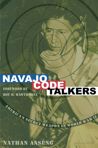 Navajo Code Talkers book cover by Nathan Aaseng