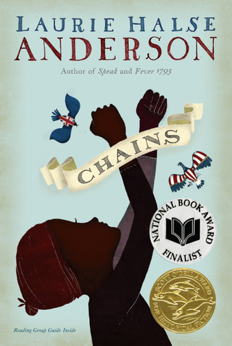 Chains (The Seeds of America Trilogy) book cover by Laurie Halse Anderson