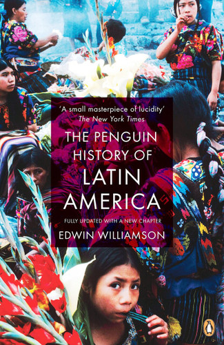 The Penguin History of Latin America book cover by Edwin Williamson