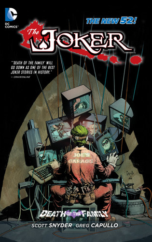 The Joker: Death of the Family (The New 52) book cover by Scott Snyder