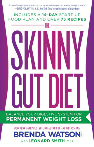 The Skinny Gut Diet: Balance Your Digestive System for Permanent Weight Loss book cover by Brenda Watson, C.N.C., Leonard Smith, M.D., Jamey Jones, B.Sc.