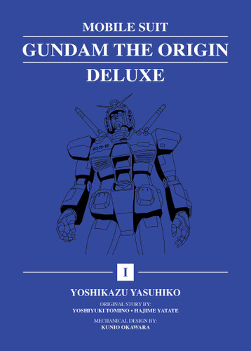 Mobile Suit Gundam: THE ORIGIN Deluxe 1 (Mobile Suit Gundam: THE ORIGIN Deluxe) book cover by Yoshikazu Yasuhiko