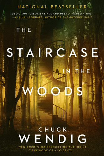 The Staircase in the Woods book cover by Chuck Wendig