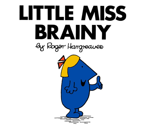 Little Miss Brainy (Mr. Men and Little Miss) book cover by Roger Hargreaves