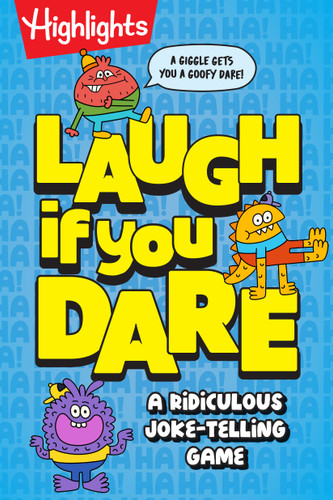 Laugh If You Dare: A Try-Not-to-Laugh Joke Book for Kids (Highlights Joke Books) book cover by 